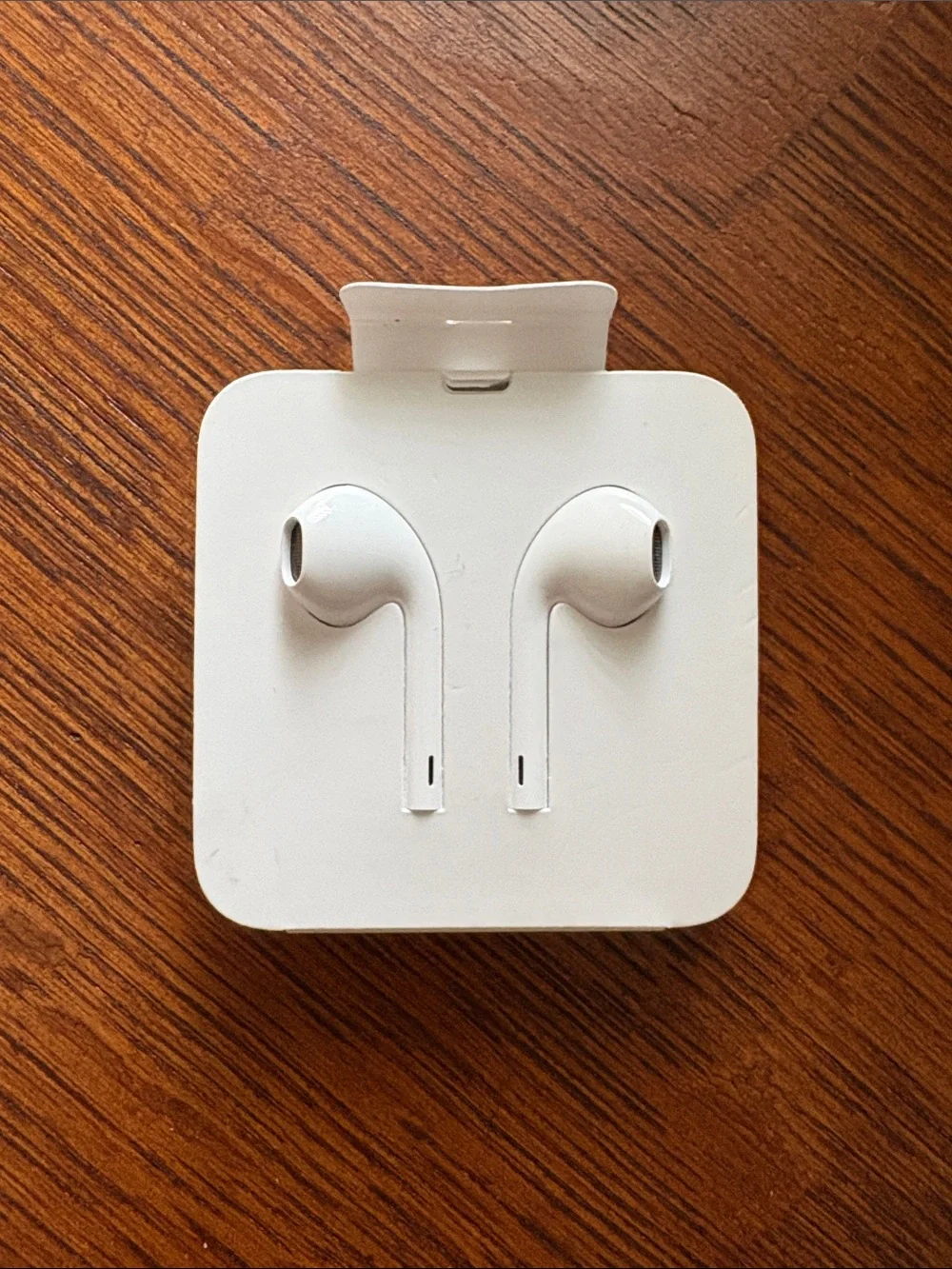 Apple White Wired Earbud Headphones - Comfortable In-Ear Design